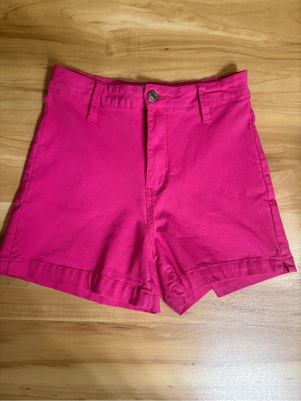 High-Waist Women's Pink Shorts